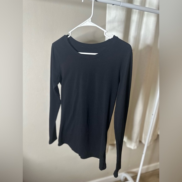 Black Long Sleeve T-Shirt - Picture 3 of 7